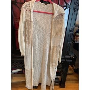 Free People knit cardigan